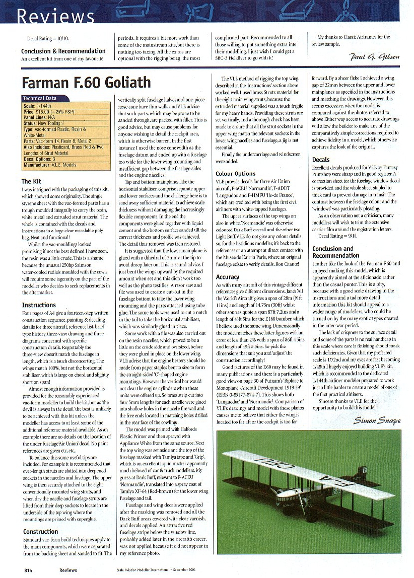 Scale Aviation Modeller International 2001-09